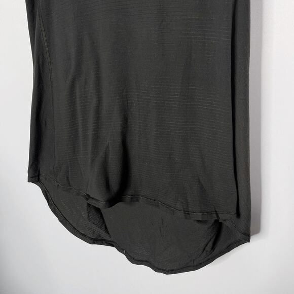 Lululemon Womens 6 Gray Grey Wild Tank Top Open Strappy Back Shelf Bra Luon - Picture 4 of 10